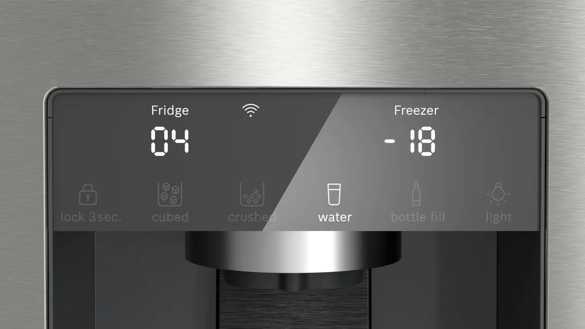 Bosch KFI96APEA Француз эшиктүү муздаткыч