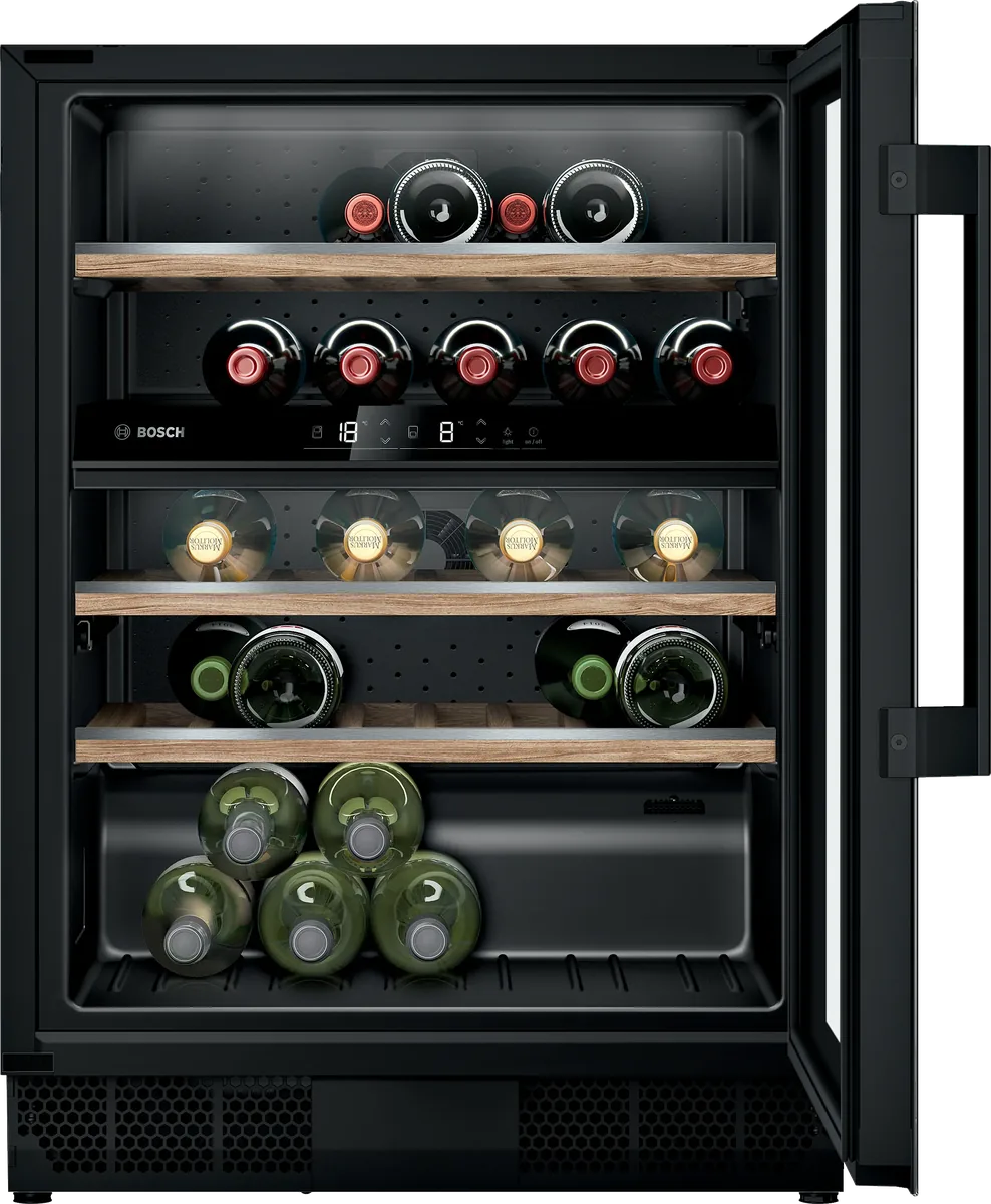 Встраиваемый винный шкаф Bosch KUW21AHG0