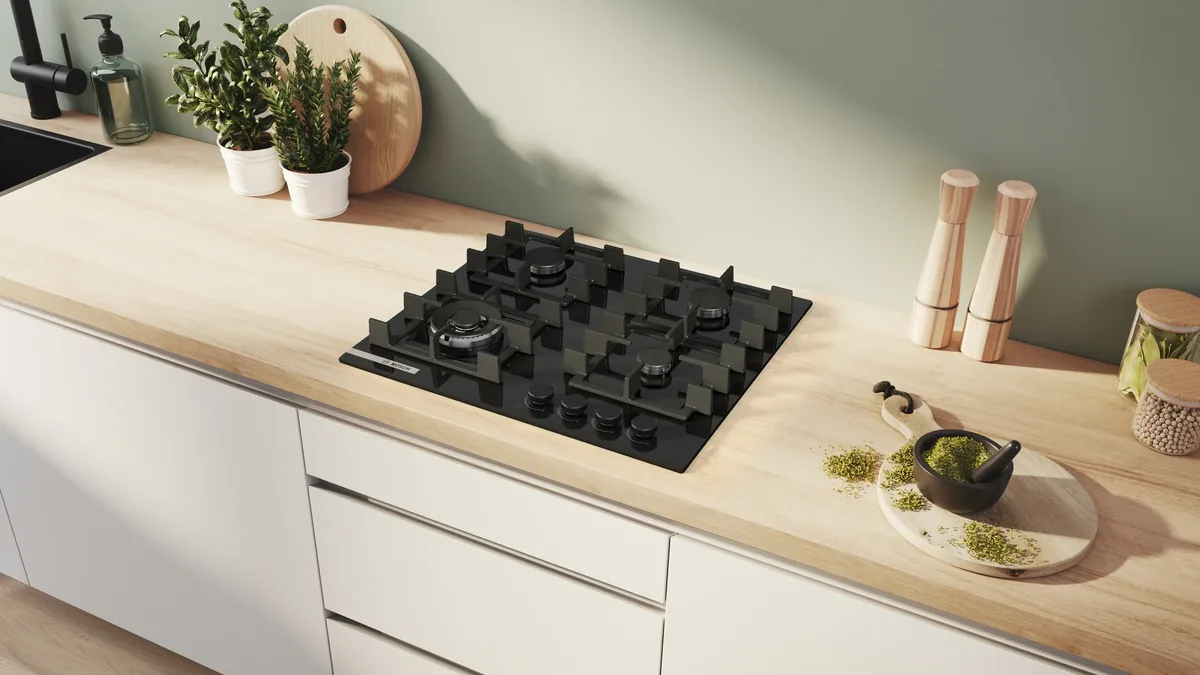Газовая варочная панель Bosch PNK6B6P41R