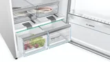 Bosch KDD86AI304 Үстүнкү тоңдургуч камерасы бар өзүнчө турган муздаткыч