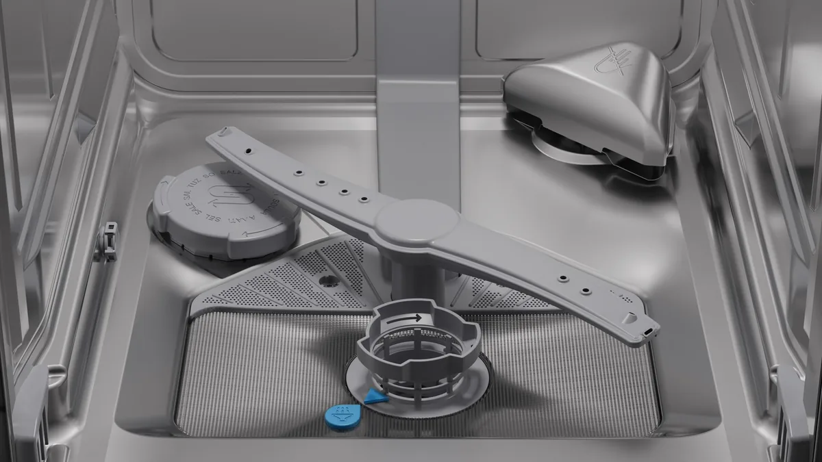 Bosch SPV8ZMX06Q Толук эмерекке орнотулуучу идиш жуугуч машина 45 см
