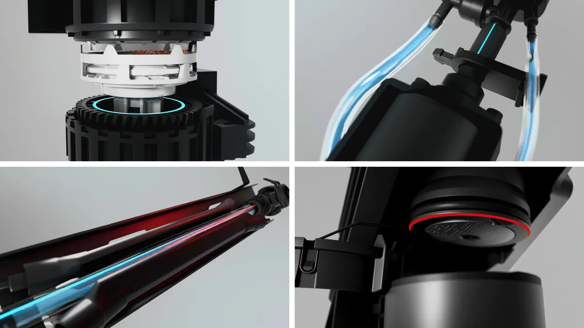 Полностью автоматическая кофемашина Bosch TPE40307