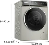 Bosch WGB2441XME Алдынан жүктөөчү кир жуугуч машина