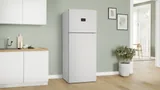 Bosch KDN76XL31U Өзүнчө турган муздаткыч, үстүндө тоңдургуч камерасы бар