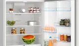 Bosch KDN76XL31U Өзүнчө турган муздаткыч, үстүндө тоңдургуч камерасы бар