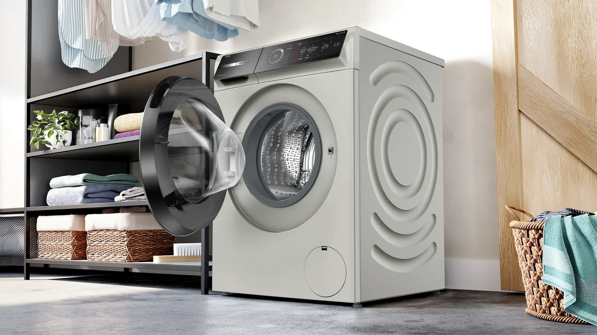 Bosch WGB256AXME Алдынан жүктөлүүчү кир жуугуч машина
