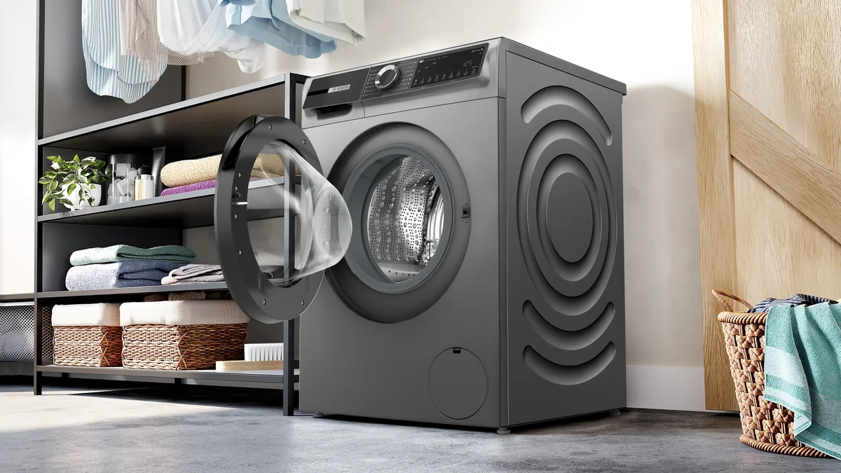 Bosch WGK244ZRME Алдыңкы жактан жүктөлүүчү кир жуугуч машина